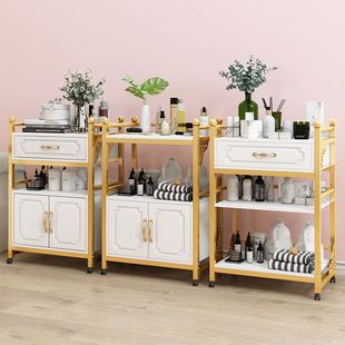 Beauty Salon Special Trolley Multi-Functional Mobile Tool Trolley Beauty Trolley Barber Shop Tool Cabinet Instrument Leidezhu