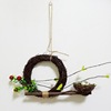 Bird's nest decoration simulation grass woven grass nest handmade outdoor small bird house outdoor pendant pendant coconut shell bird nest bird nest