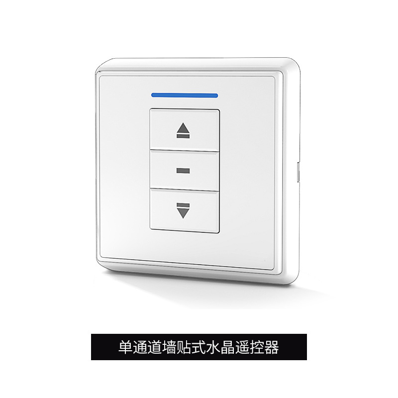 Solo canal etiqueta de la pared control remoto