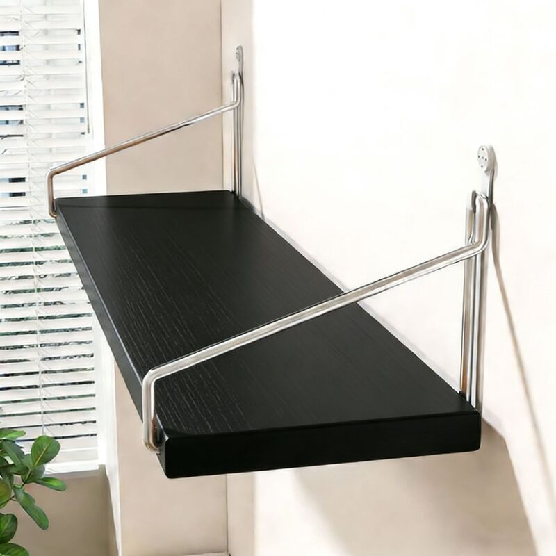 Cross-Border Wall-Mounted Shelf, No-Drill Wall-Mounted Board, Wall-Mounted Bookshelf, Wooden Partition Board, Suspended Storage Board