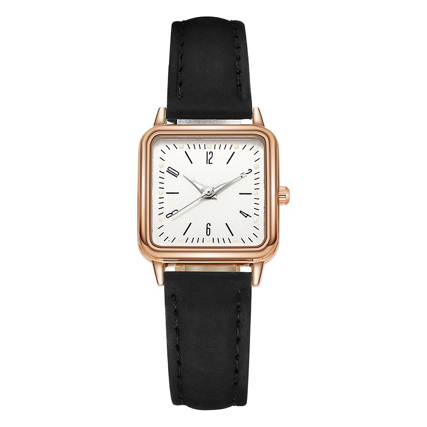 Reloj de cuarzo para mujer, nuevo modelo 2021, con números pequeños cuadrados luminosos, suministro al por mayor de fábrica, disponible en stock.