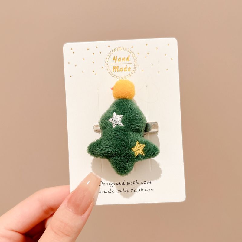 Navidad alce broche adorable Santa Claus pin creativo regalo peluche árbol de Navidad insignia decoración al por mayor