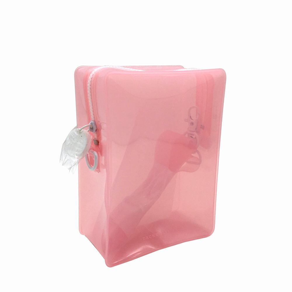 ���ƶ�ͯС���ѧ����Ʒб���͸��PVC�������ļ����߷�ˮС��