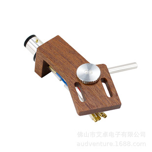 Black rubber phonograph head cover with 2G counterweight phonograph accessories head bracket wooden phonograph accessories