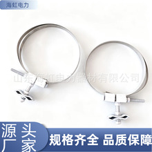 OPGW光缆杆用引下线夹光缆固定卡具非绝缘型引下线夹A