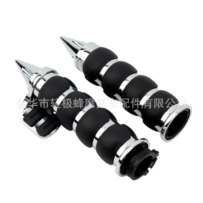 Motosiklet ləvazimatları və aksesuarları – Handlebar Street Car Modification - pointed-head-high-assisted-harley-handlebar-glue-electroplating