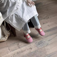 瑜瑜公主 女童牛仔褲 女寶寶夏季新款韓版蕾絲花邊直筒褲休閒褲