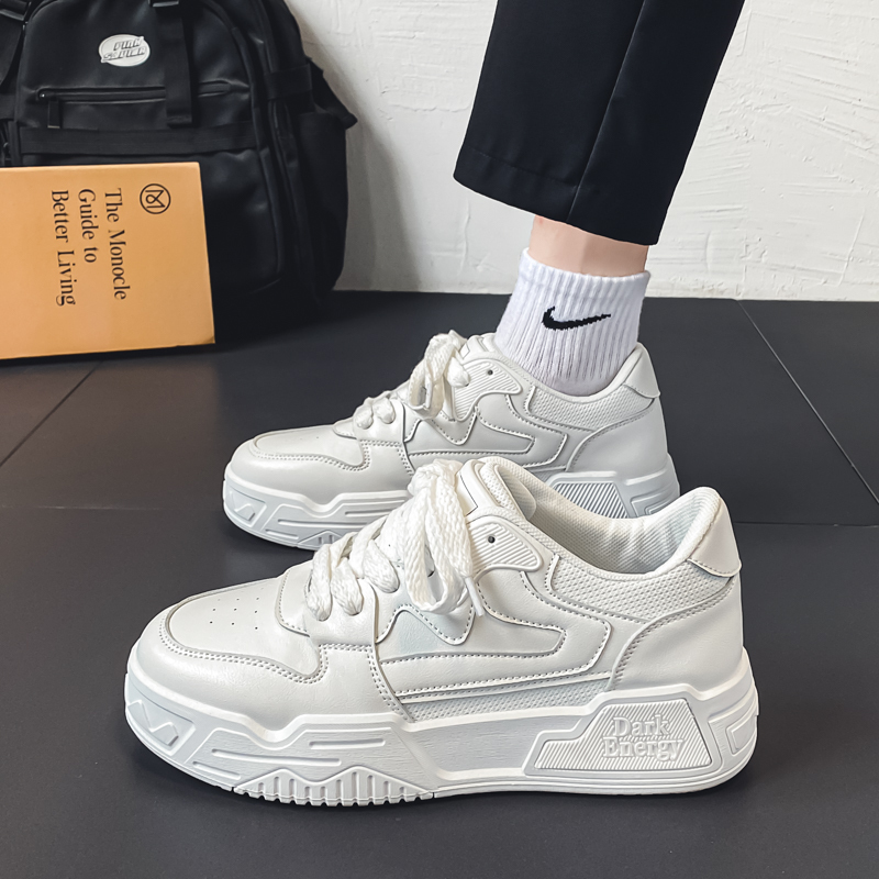 Men's Shoes 2024 New Summer Breathable Black and White Panda Board Shoes Men's Casual Sports Platform Mesh Trendy Shoes Men's Shoes 2024 New Summer Breathable Black and White Panda Board Shoes Men's Casual Sports Platform Mesh Trendy Shoes