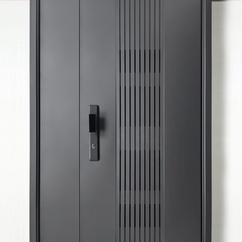 ✅ Ventilated Anti-Theft Door, Door-In-Door, Household Entrance Door, Entrance Door with Ventilated Window, Screen Window, Breathable