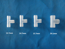 T型等径三通 宝塔接头 硅胶管PVC软管直角接头 4分管6分管三通