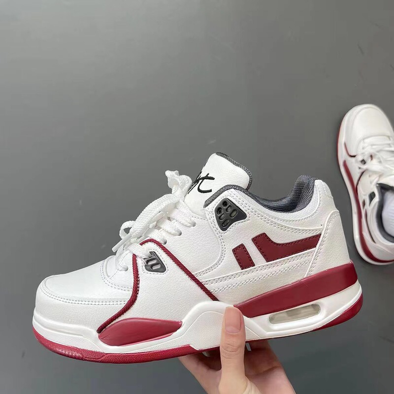 2023 autumn and winter New niche platform jogging shoes chic simple air cushion basketball sneaker student men and women fashion