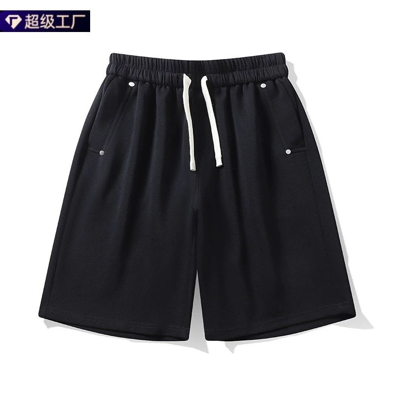 Retro summer shorts for leisure, men's trousers, plus size