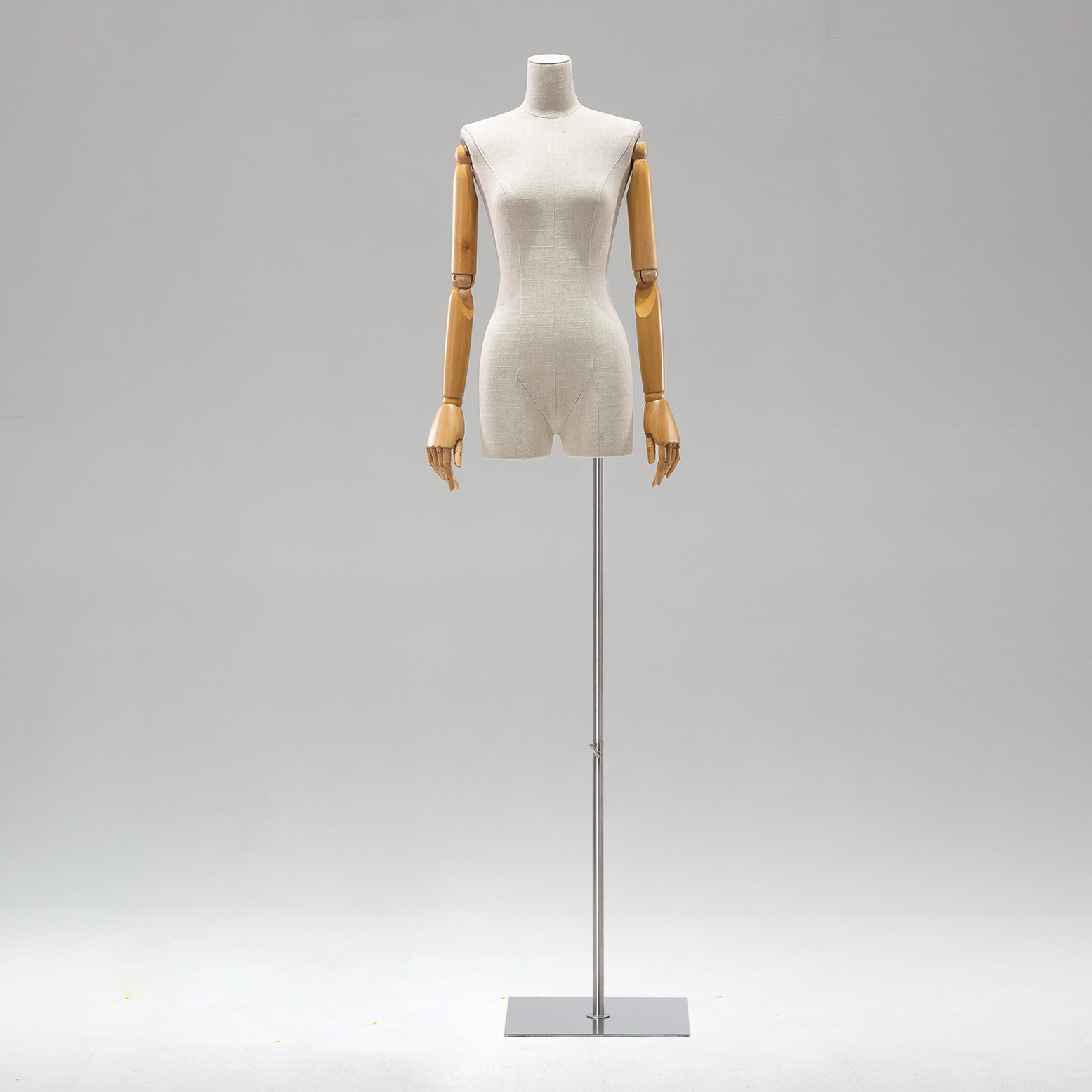 Maniquí Femenino de Medio Cuerpo de Plástico para Escaparate de Tienda de Ropa image 8