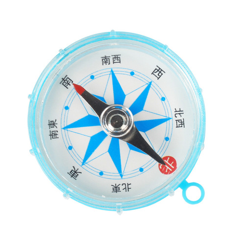 Compass north needle 40mm plastic compass pointer compass primary school science teaching aids compass learning aids