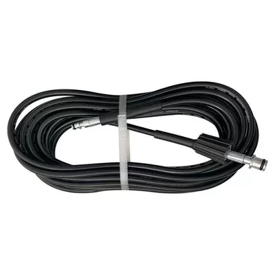 Car washing machine short water gun lion dance water - 15-m-black-steel-wire-pipe