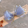 Advanced children's headband with bow, hair accessory, Korean style, high-quality style