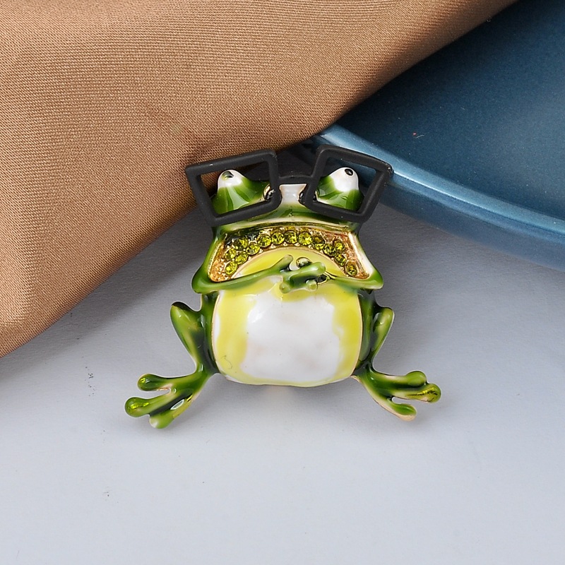 Fashion Frog Alloy Unisex Brooches display picture 3