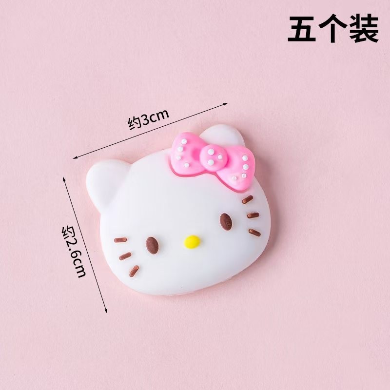 2026 en línea Navidad Año Nuevo fresas tazón kt gato decoración de pastel osos cerámica tazón pastel tazón inserto