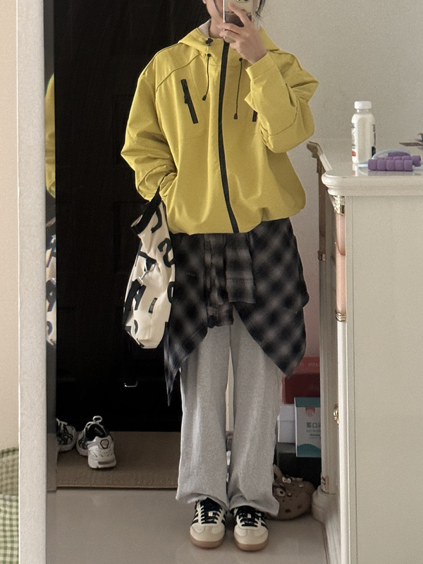 Im Three-In-One Waterproof and Windproof Hooded Jacket Women's Autumn Soft Shell Silhouette Outdoor Work Jacket Jacket