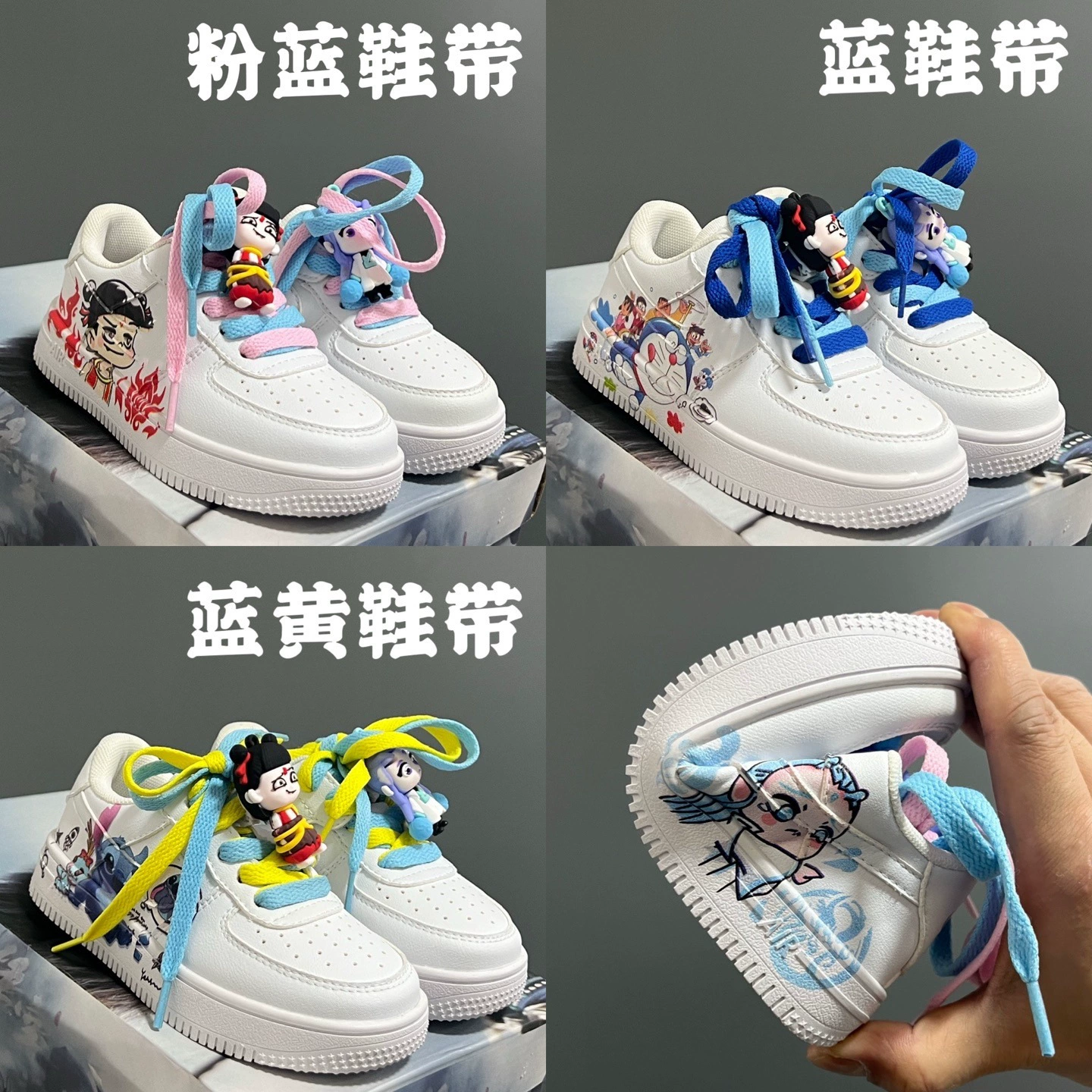 Картонно-д Demi-season trend sports low white shoes with velcro