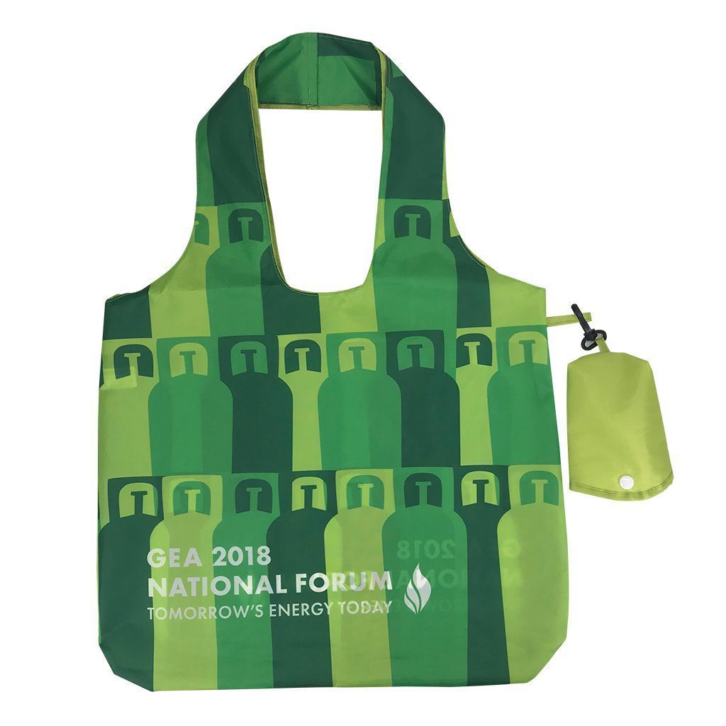 批发外贸订单210D涤纶背心袋 尼龙折叠袋 190T涤纶环保背心购物袋