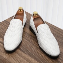 M 28581 Pointed Toe Loafer Slip On Casual Shoes ��ͷ�ָ�Ь