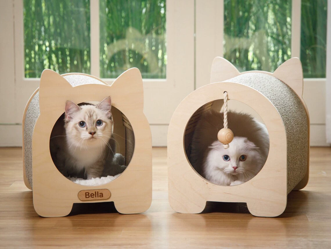 Домашнее кошачье гнездо летнее кошачье гнездо домашнее животное кошка скретч доска кошачье гнездо спецификации различные войлочные деревянные кошачьи гнезда...