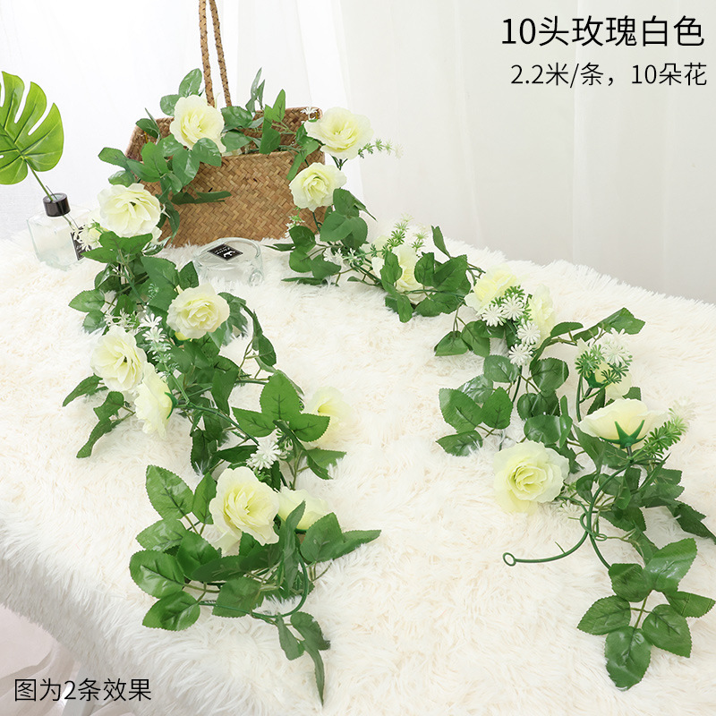 흰 장미 10송이