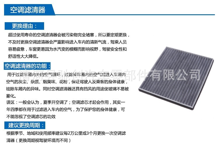 Suitable for 18 Emgrand Evev350Ev450Ev300 Electric Vehicle Air Conditioning Filter Element Activated Carbon