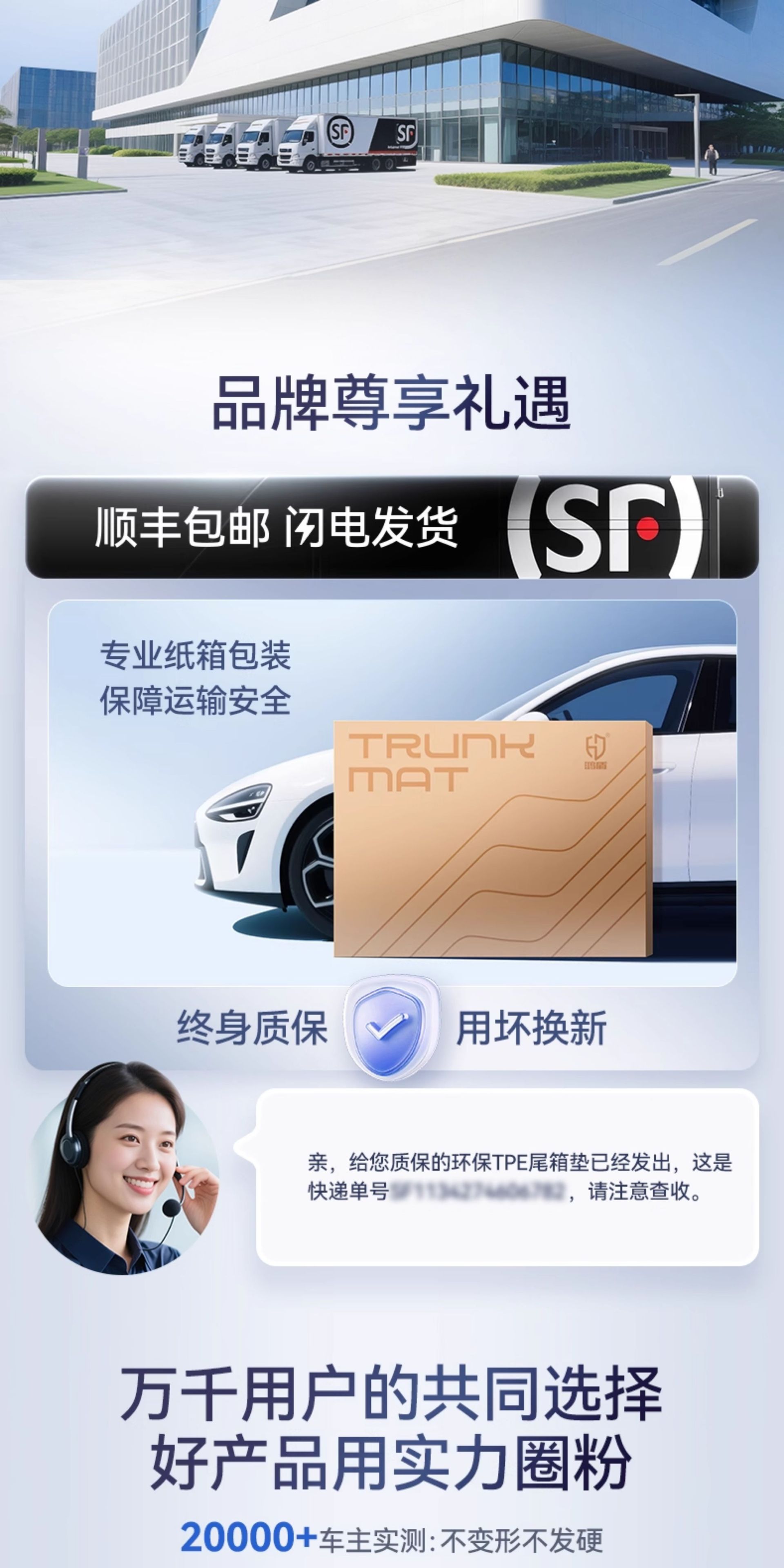 Suitable for Toyota Platinum 3X Trunk Mat Tpe25 New Special Integrated Trunk Mat Car Modification Supplies