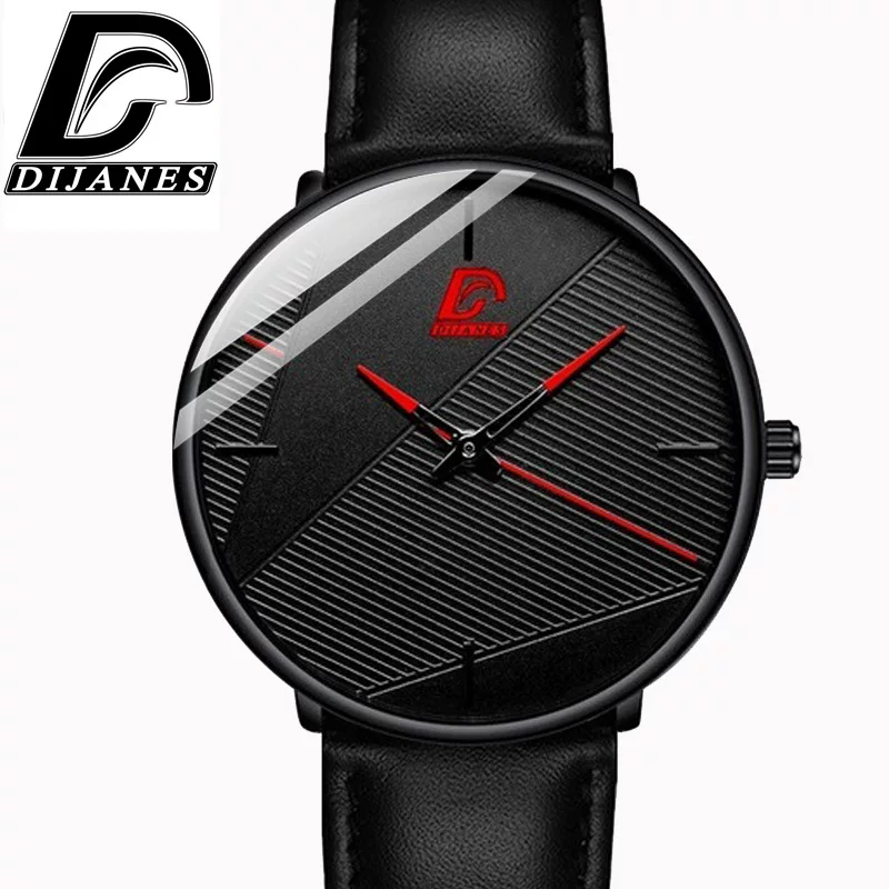 Men's Watch (Dijanes DS1411) Quartz, Simple Elegant Dial, 40 mm