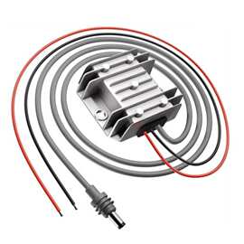 DC-DC12-24V升压30V105W/48V72W车充点烟器Mini适配器充电器