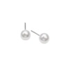 Earrings from pearl, Korean style, internet celebrity