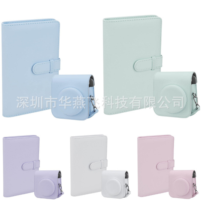 Polaroid Camera instax mini 12 Accessories Set 2-in-1 Shoulder Strap Camera Bag 108 Pieces 3inch Photo Album