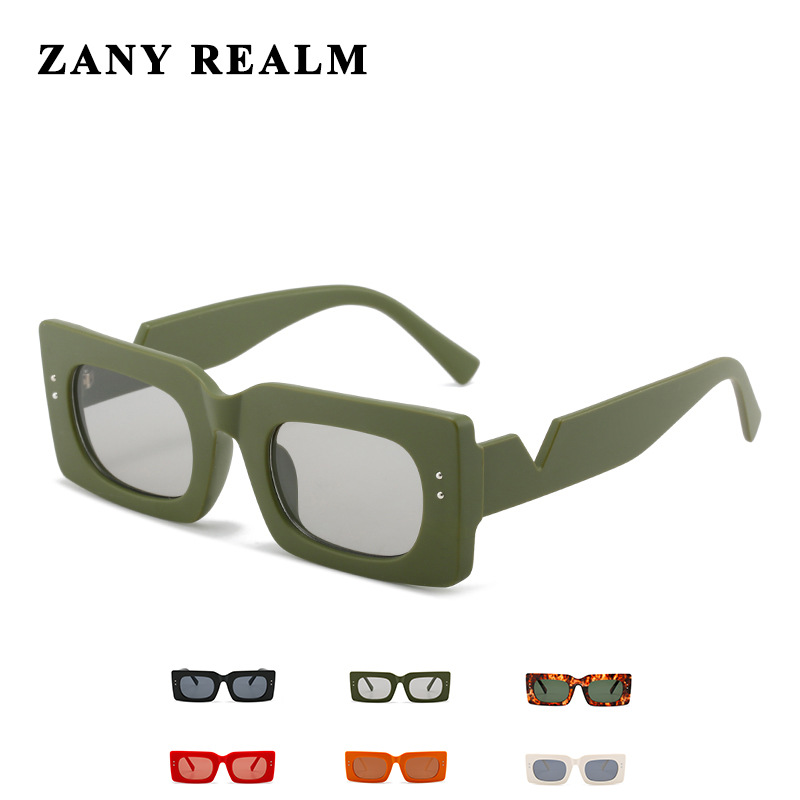 Nueva transfronteriza europea y americana francesa retro gafas de sol hombres y mujeres de protección solar de uñas de arroz pequeño marco gafas de sol fabricantes de comercio exterior