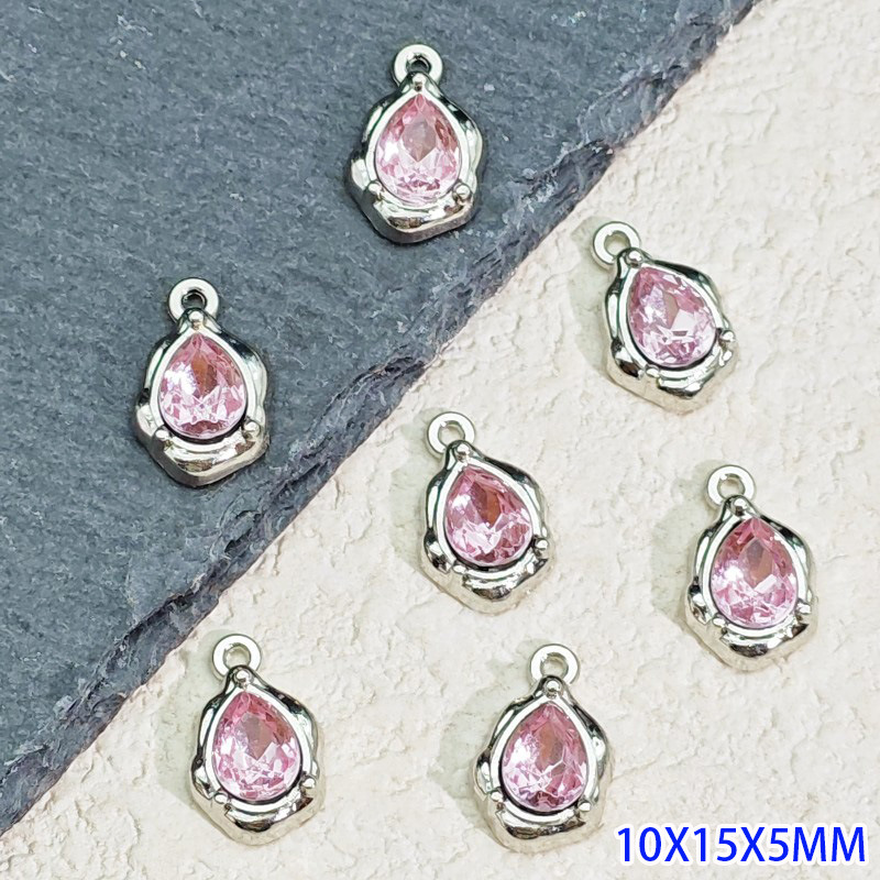 Exquisitos accesorios de joyería colgante de diamante de alta protección ultravioleta al por mayor collar DIY artesanal colgante de materiales de ropa de pulsera