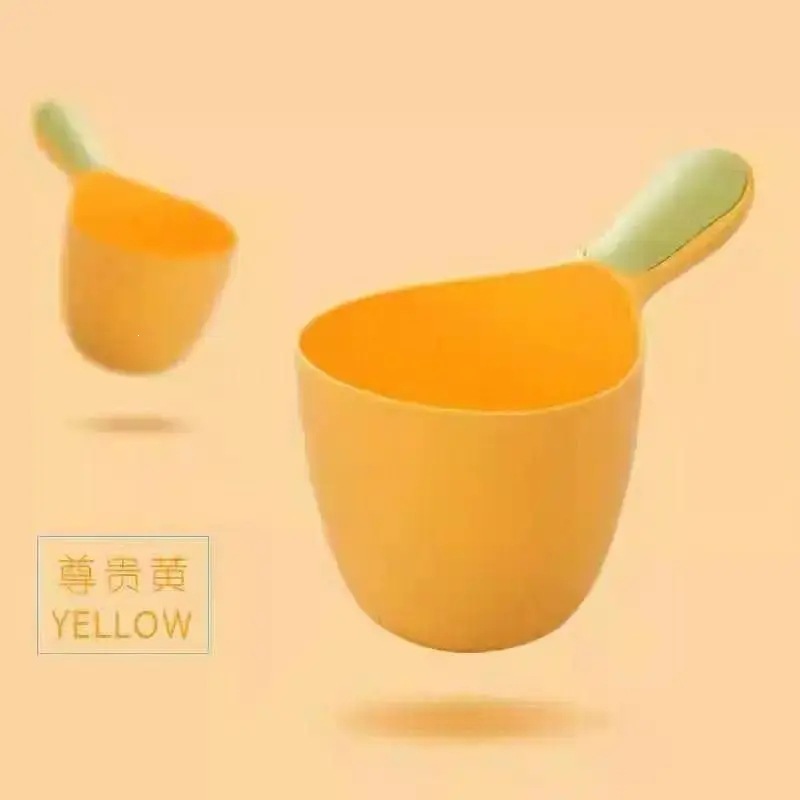 婴儿洗澡耐摔洗头杯勺子儿童加厚洗发杯水瓢可爱家用洗头发大号无