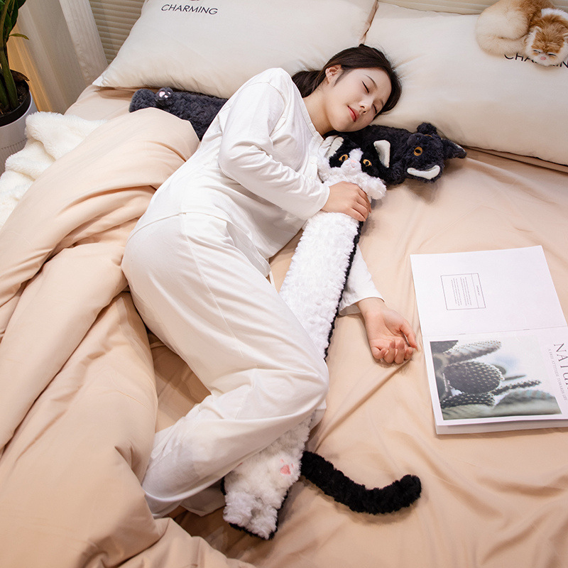 Devon Cat Strip Wärmflasche, Winterwärmer, Bettdecke, Wasserbefüllbare Heizmatte, Langzeit-Wärmekompresse, Wärmflasche für Damen_voghion.com