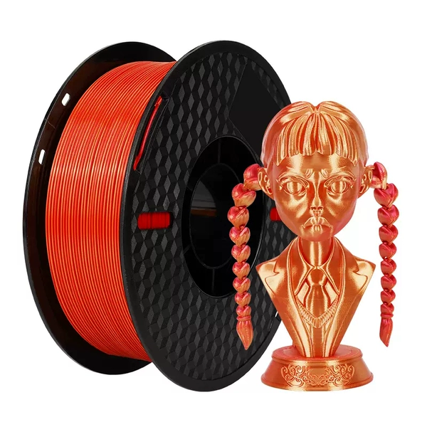 Silk three -color red+gold 1kg