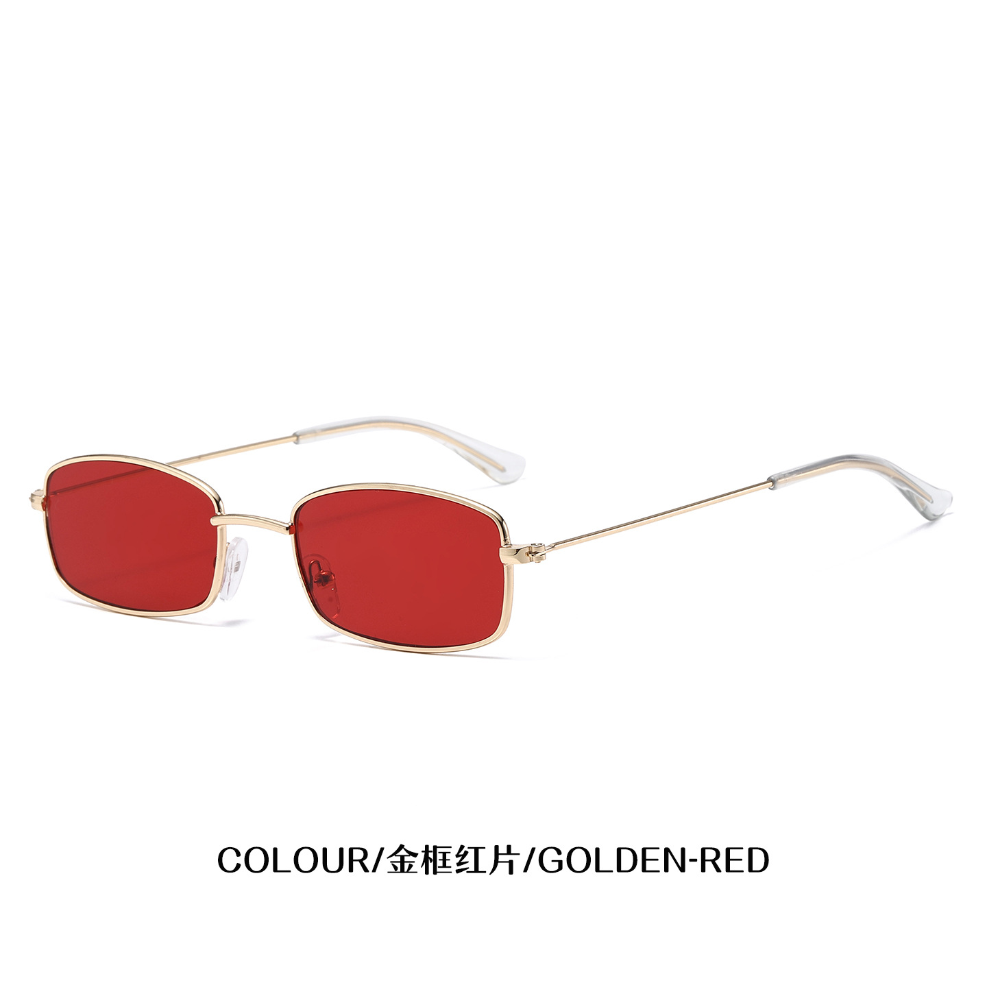 Golden frame red film