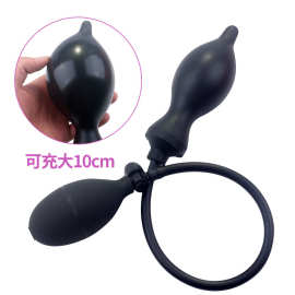 硅胶充气肛塞女用后庭膨胀扩肛器男用新手肛门塞成人肛门自慰器