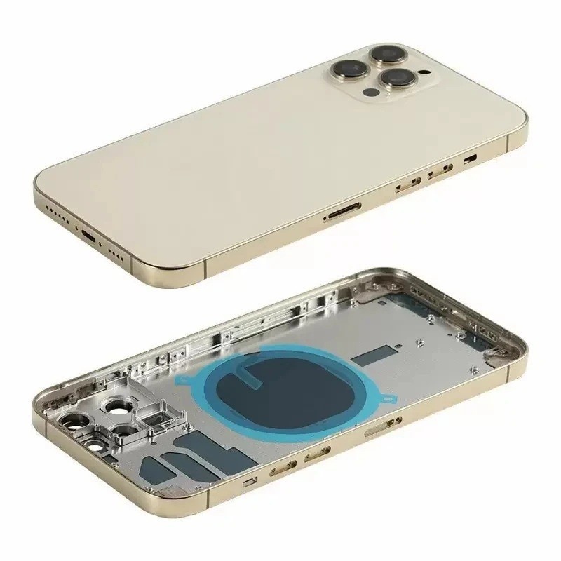 Aplicable a Apple iPhone 14 -17 serie pro promax conjunto de cubierta trasera marco trasero