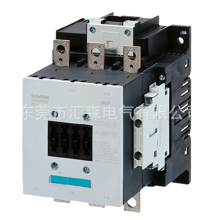 SIEMENS西门子3RT5056-6AB36 UC23/26V接触器2NO+2NC