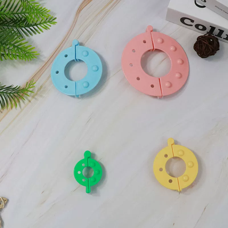 В наличии Одиночный инструмент для вязания голой Pom Вязальный трикотаж Розовый Синий Желтый Зеленый Аксессуары для вязания Инструмент Вязальная фабрика