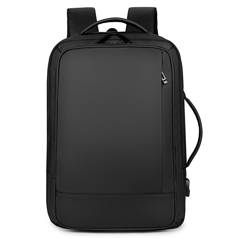 Nueva mochila de negocios USB transfronteriza, ocio multifuncional, anti-salpicaduras, mochila de computadora de viaje expandible