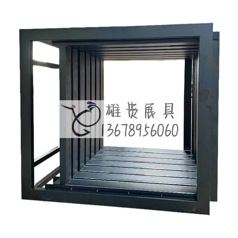 铝窗抽拉展示架 玻璃展示架 门样展架展柜 岩板展架 窗户收纳架子