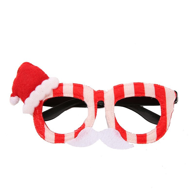 Nueva Navidad diadema gafas marco Halloween Día de San Valentín gafas de Santa Claus gafas Fiesta de Navidad