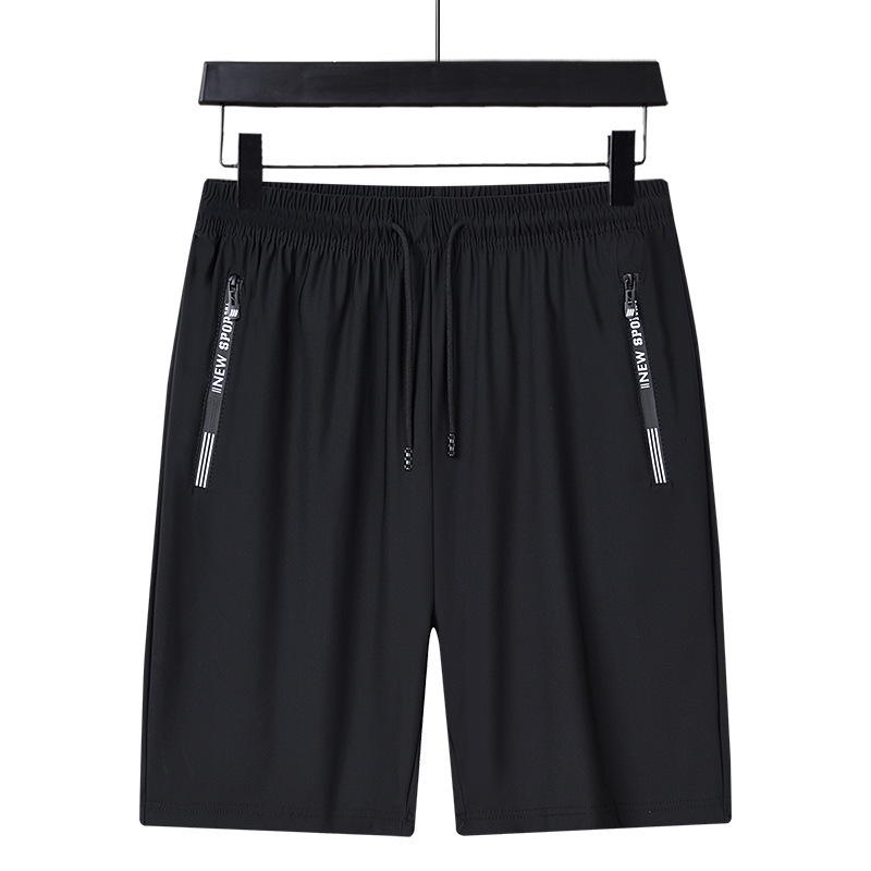 Summer Men's Shorts, Men's Quick-Drying Ice Silk Sports Pants, Loose Casual Five-Point Pants, Cool Large Size Outer Beach Pants Summer Men's Shorts, Men's Quick-Drying Ice Silk Sports Pants, Loose Casual Five-Point Pants, Cool Large Size Outer Beach Pants