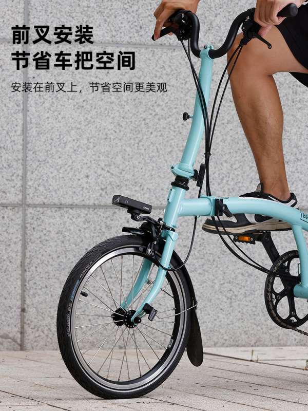 折叠车前叉灯架自行车灯延伸支架运动相机底座小布铝合金加长配件|undefined