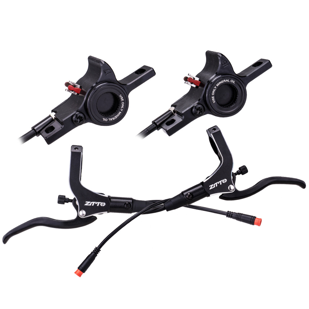 ZTTO coche eléctrico apagado freno de aceite freno de disco de aceite de bicicleta coche plegable freno de aceite freno de disco coche eléctrico